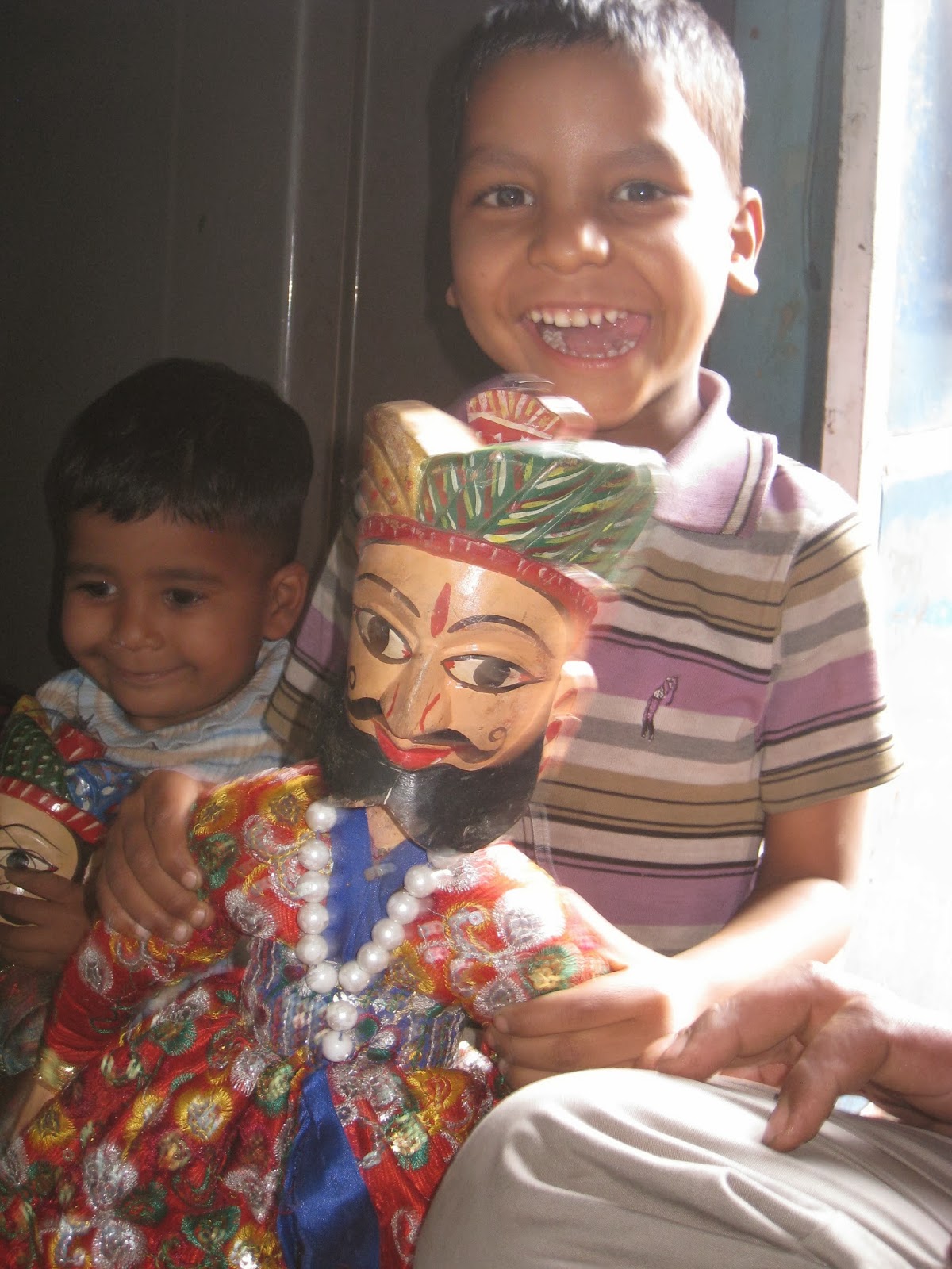 Children learning in classroom