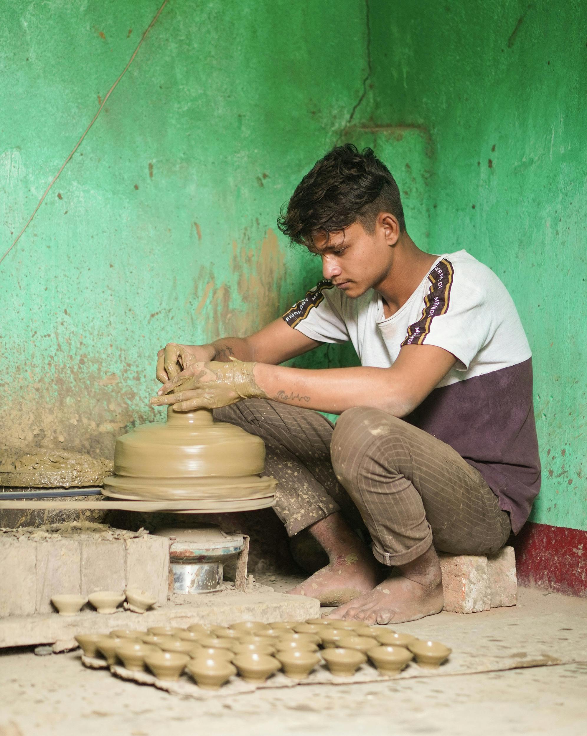 Children learning in classroom